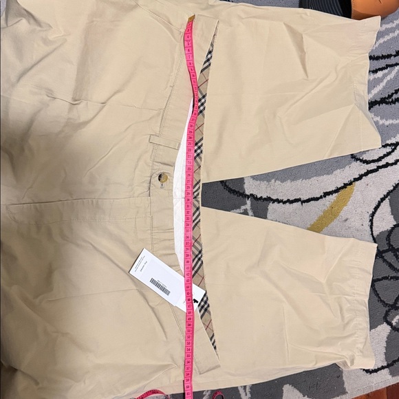 EUC BURBERRY COTTEN TROUSER SZ 4X -62 - Picture 11 of 13